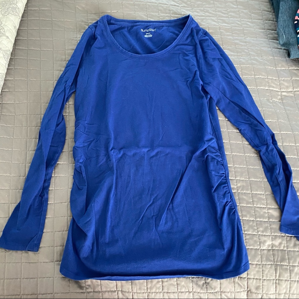 Long Sleeve Maternity Shirt